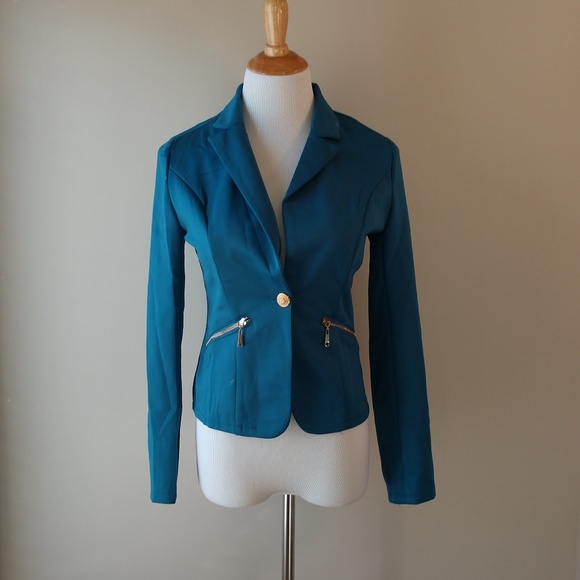 Blazer - Jade Blue - Picture 2 of 6